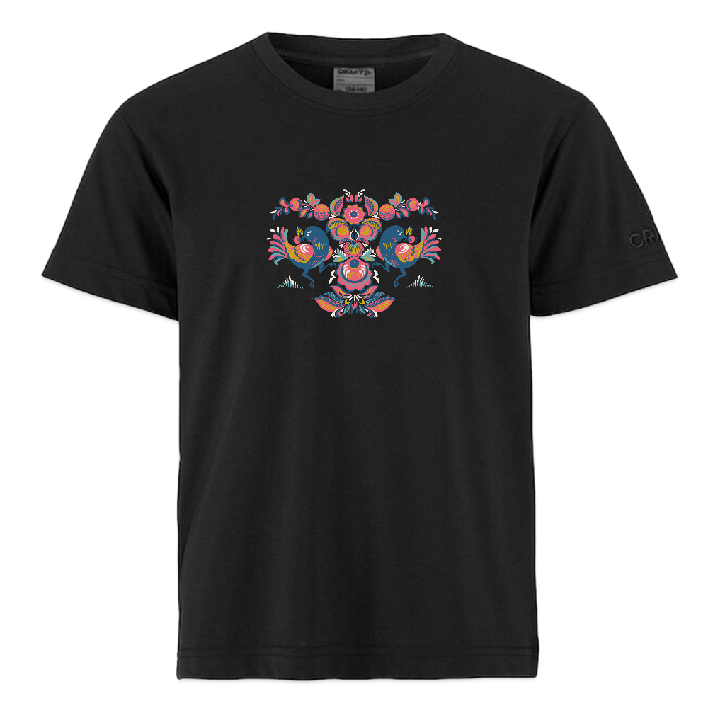 CRAFT Community 2.0 tieners T-shirt - zwart