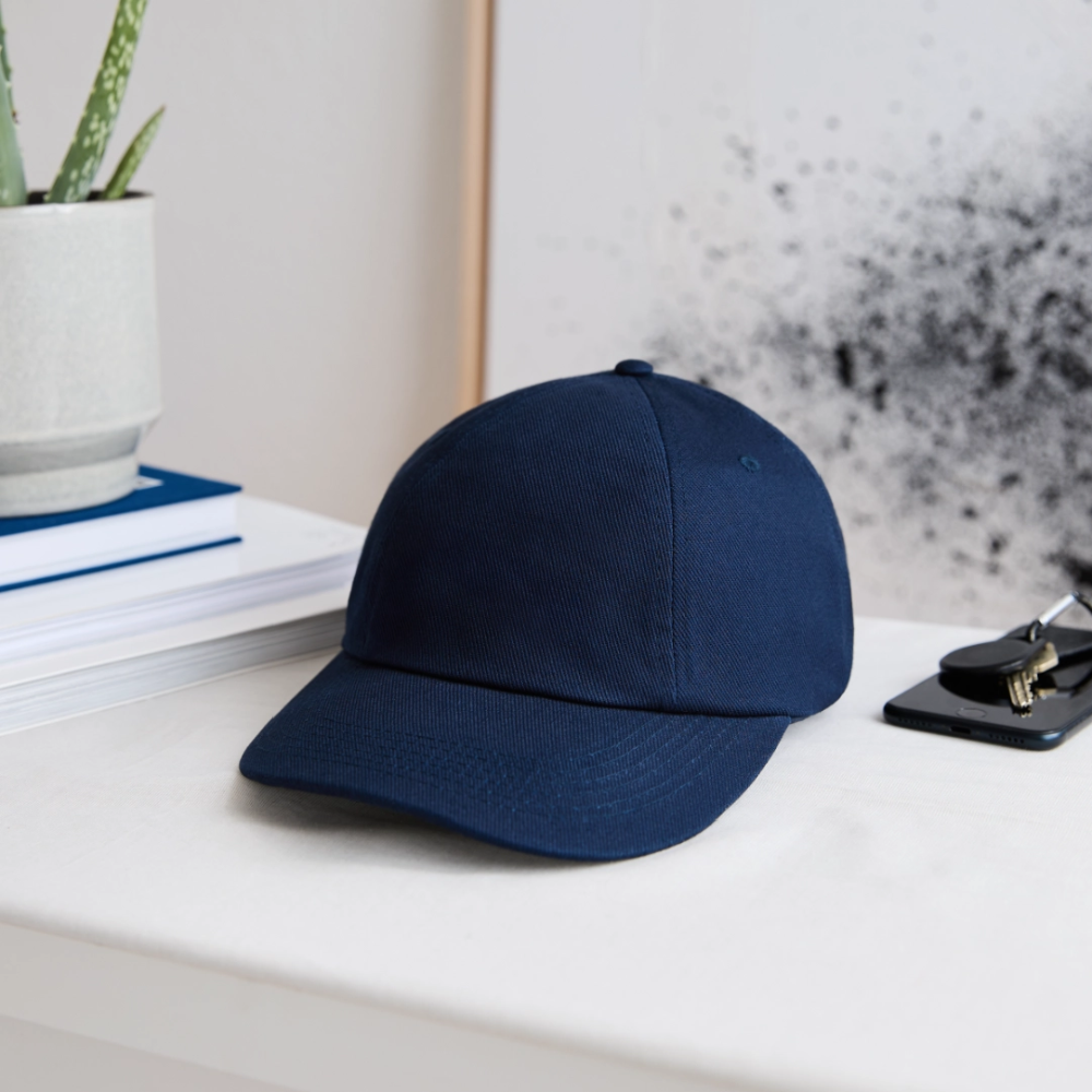 Baseballcap - blauw/blauw