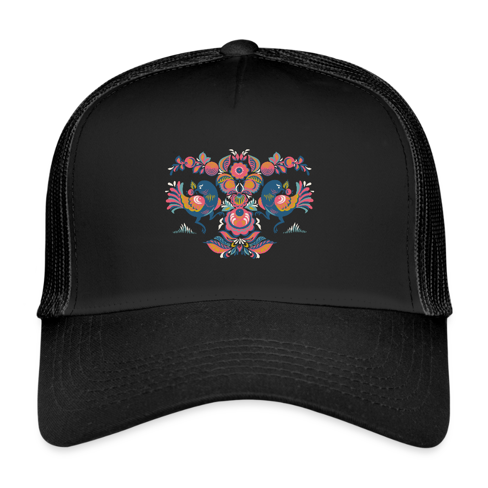 Trucker Cap - zwart/zwart