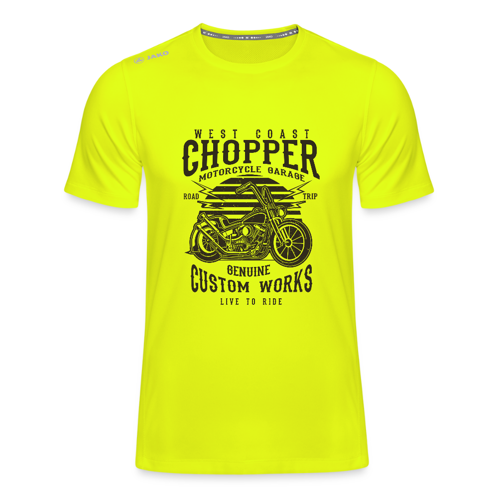 JAKO Mannen T-shirt Run 2.0 - neongeel