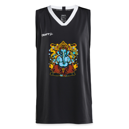 CRAFT Progress teenager basketbalshirt - zwart