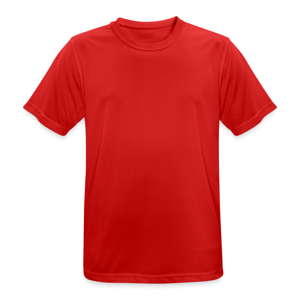 Mannen T-shirt ademend actief - rood