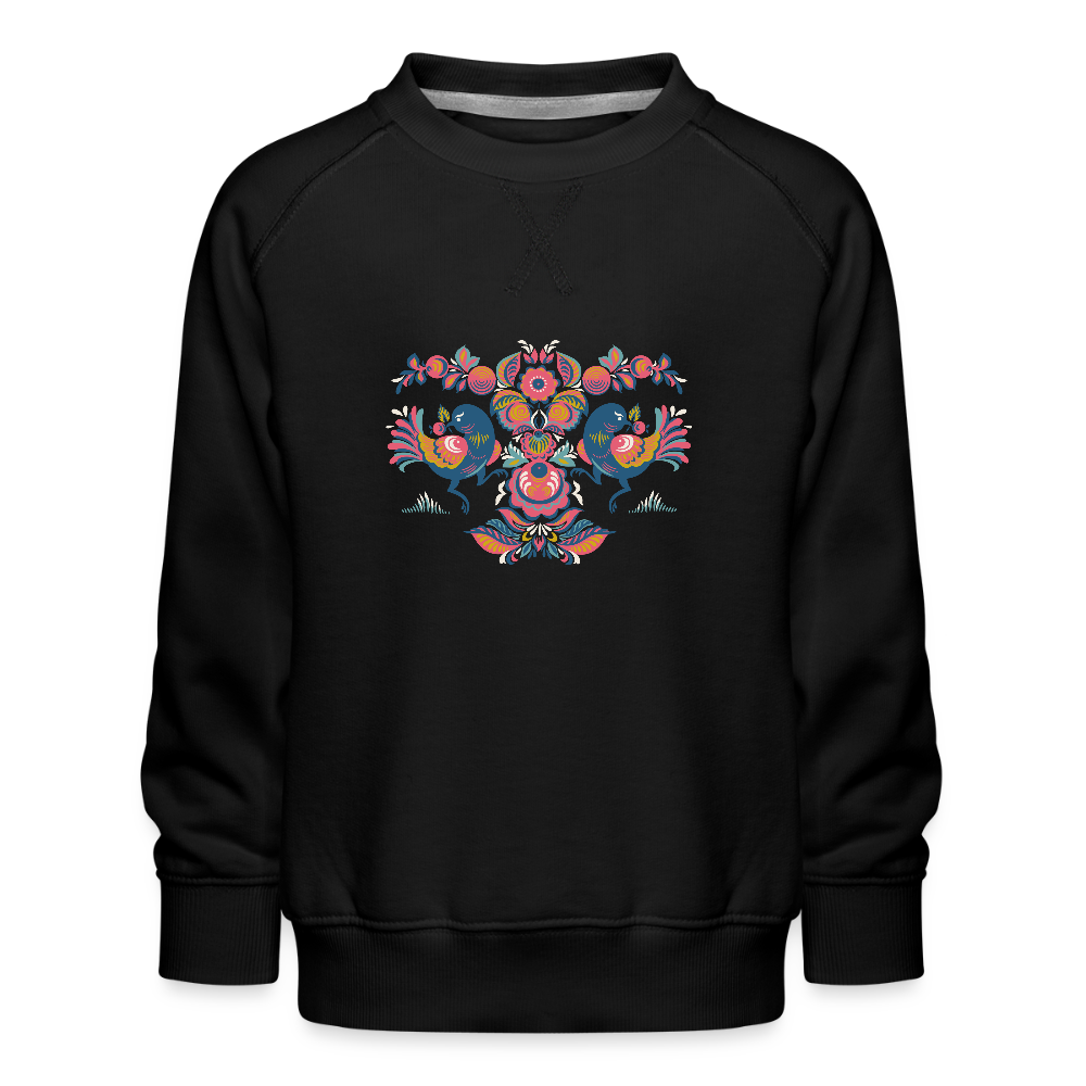 Kinderen premium sweater - zwart