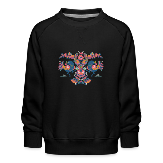 Kinderen premium sweater - zwart
