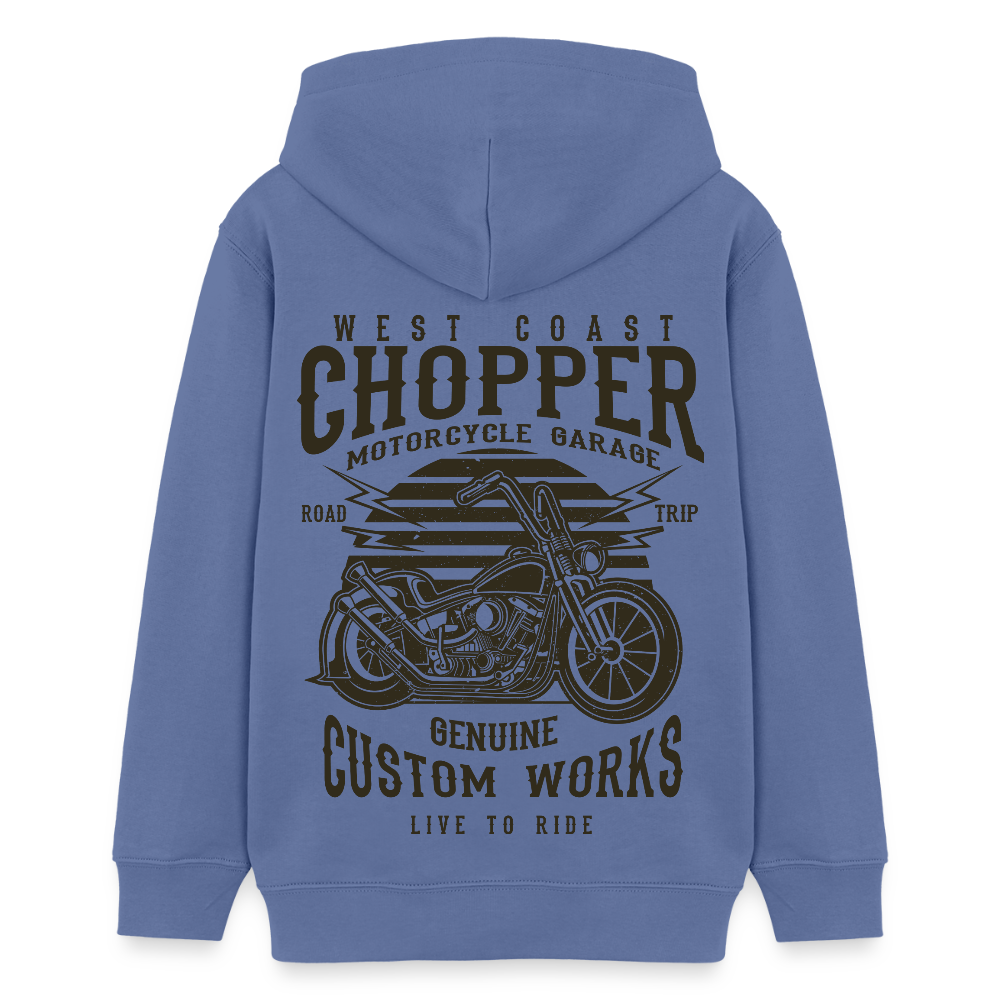 Stanley/Stella Tiener bio-hoodie Mini Cruiser - blauw