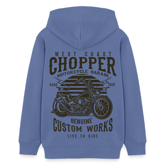 Stanley/Stella Tiener bio-hoodie Mini Cruiser - blauw