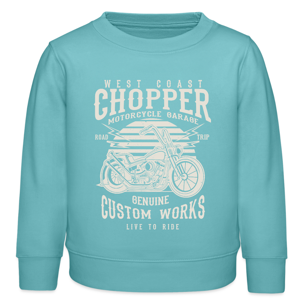 Stanley/Stella Mini Changer bio kindersweatshirt - pastel-turquoise