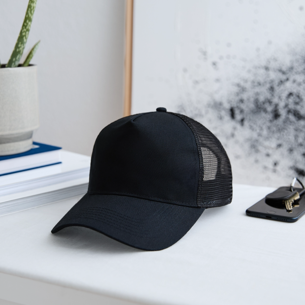Trucker Cap - zwart/zwart
