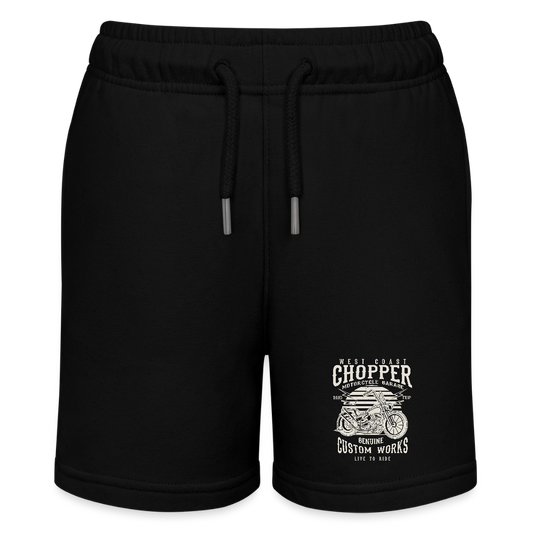 Stanley/Stella teenager bio-joggingshorts MINI BOLTER - zwart
