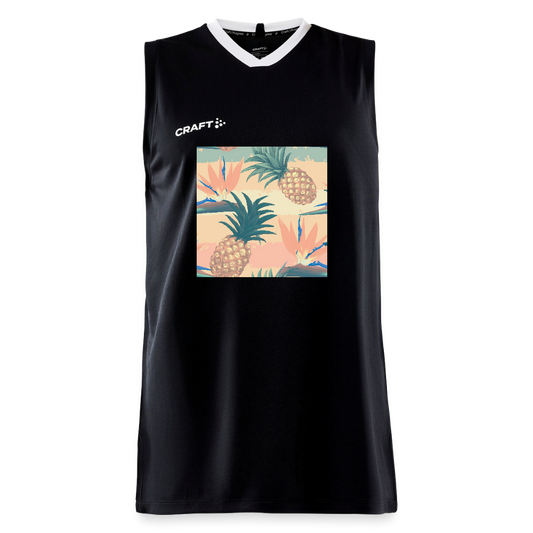 CRAFT Progress kinder-basketbalshirt - zwart