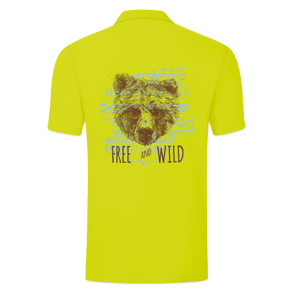 JAKO Teenager polo Organic - limegroen