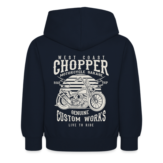 Kinderhoodie - navy