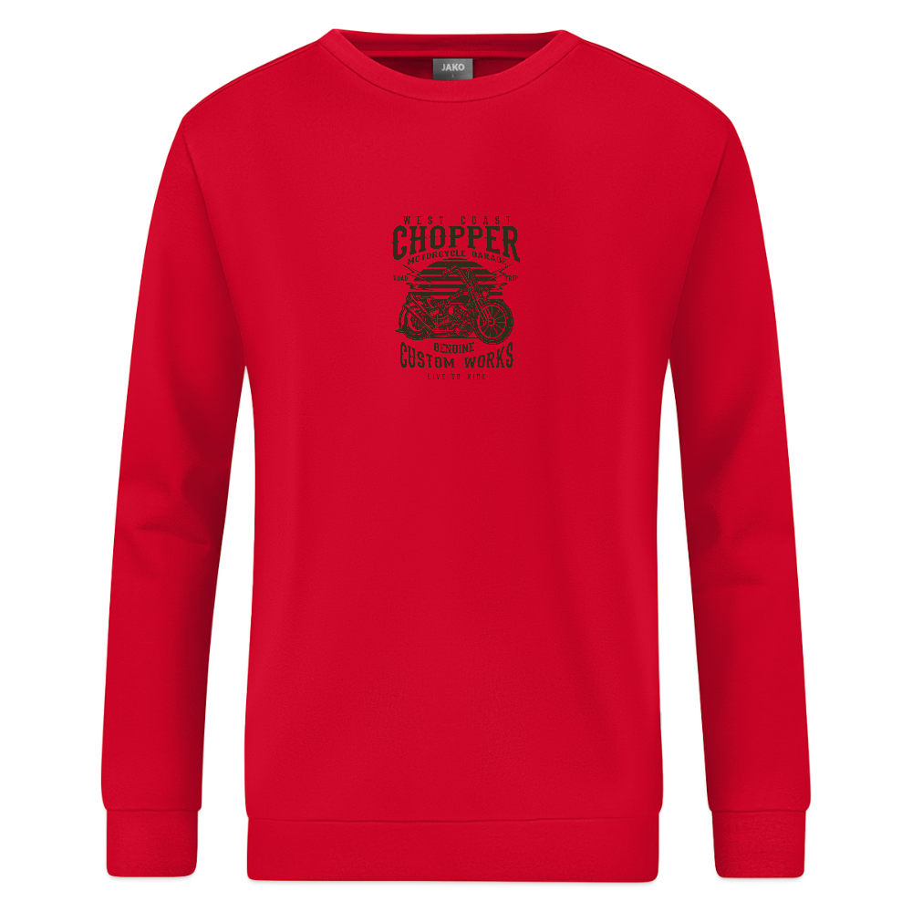 JAKO Sweatshirt Organic - rood