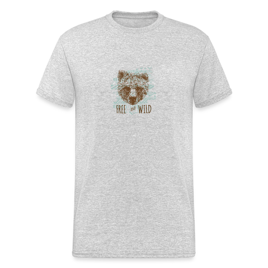 Mannen Gildan Heavy T-shirt - grijs gemêleerd