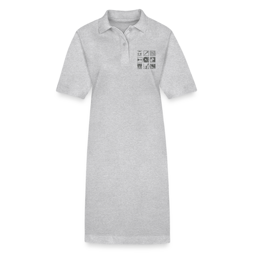 Stanley/Stella Vrouwen bio polojurk PAIGER - grijs gemêleerd
