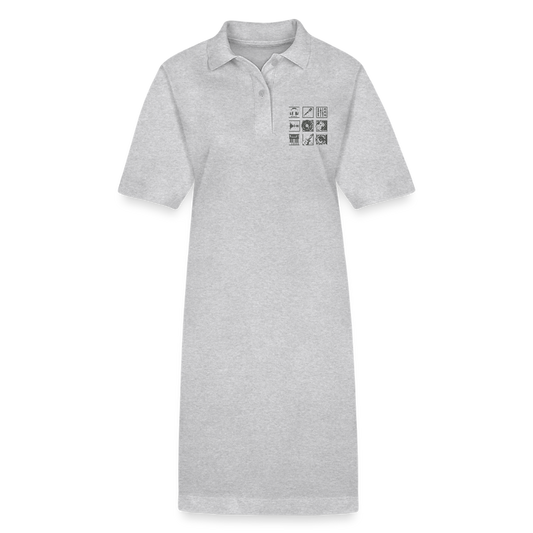 Stanley/Stella Vrouwen bio polojurk PAIGER - grijs gemêleerd