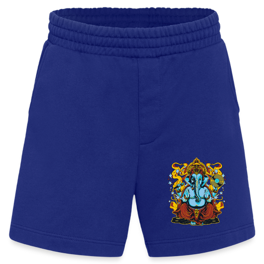 Heavyweight organic shorts made in EU - Iconic Blue