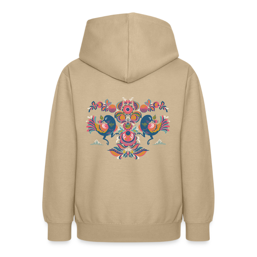 Teenager hoodie - zand