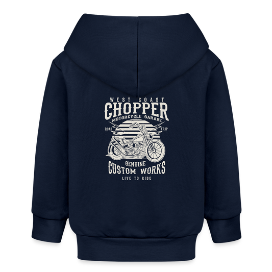 Stanley/Stella Bio zip-hoodie BABY CONNECTOR - navy