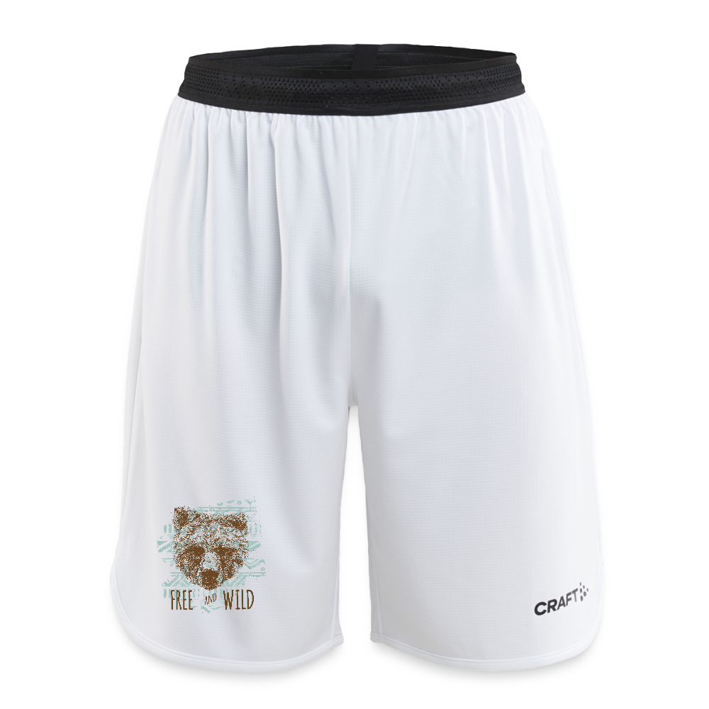 CRAFT Progress mannen basketbalshorts - wit