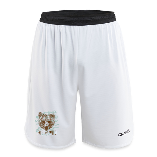 CRAFT Progress mannen basketbalshorts - wit