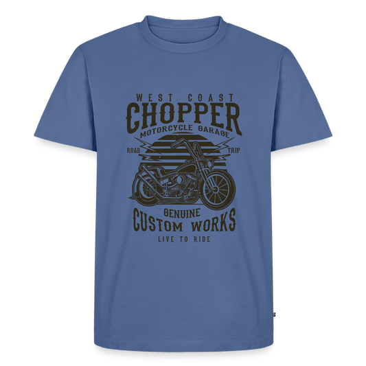 Mannen Premium T-shirt - duifblauw