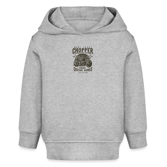 Stanley/Stella Bio hoodie BABY CRUISER - grijs gemêleerd