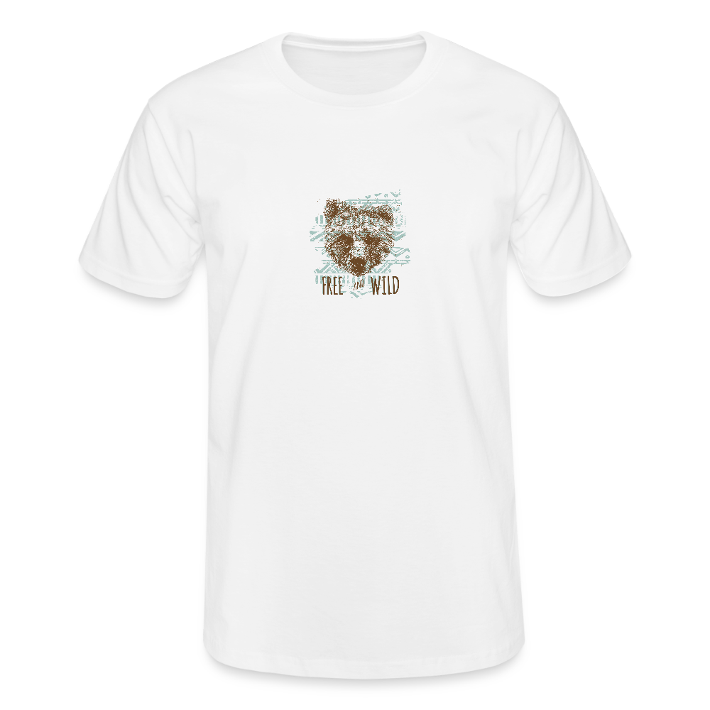 Mannen T-shirt van Fruit of the Loom - wit