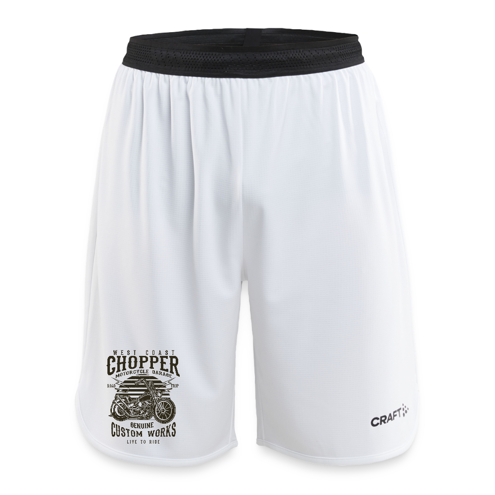 CRAFT Progress kinder-basketbalshorts - wit