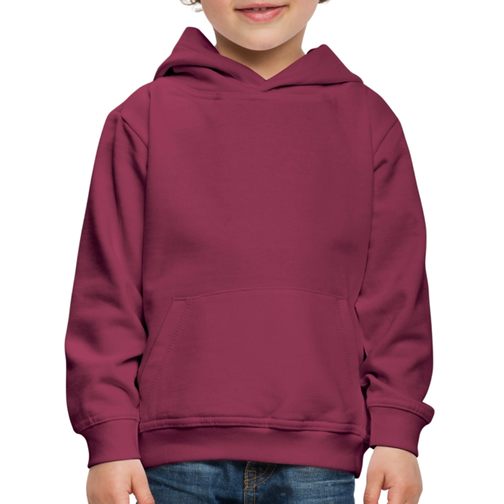 Kinderen trui Premium met capuchon - bordeaux