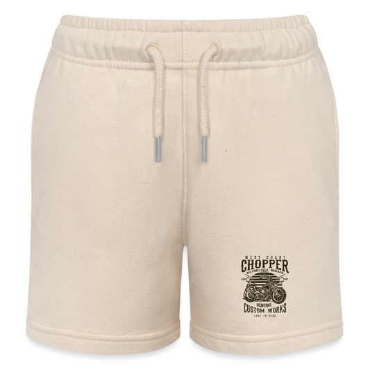 Stanley/Stella Kinder-bio-joggingshorts MINI BOLTER - witgrijs