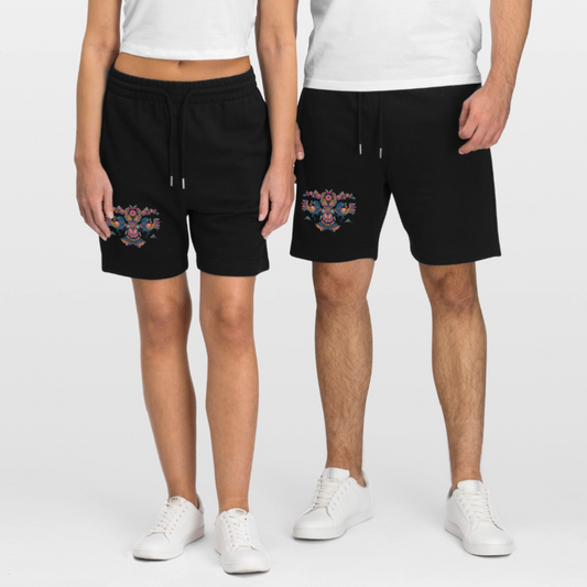Stanley/Stella uniseks bio-joggingshorts Mover - zwart