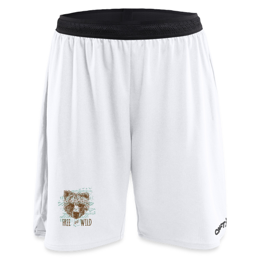 CRAFT Progress vrouwen basketbalshorts - wit