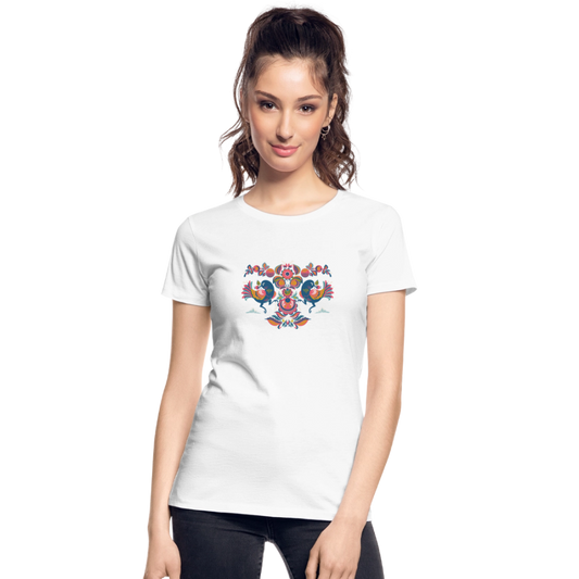Vrouwen premium bio T-shirt - wit