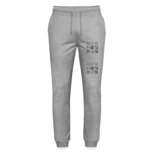 Stanley/Stella uniseks bio joggingbroek Mover - grijs gemêleerd