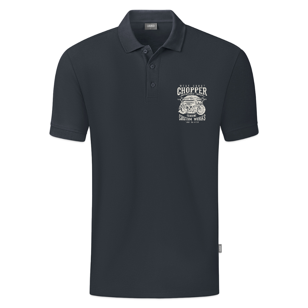 JAKO Kinderpolo Organic - houtskool