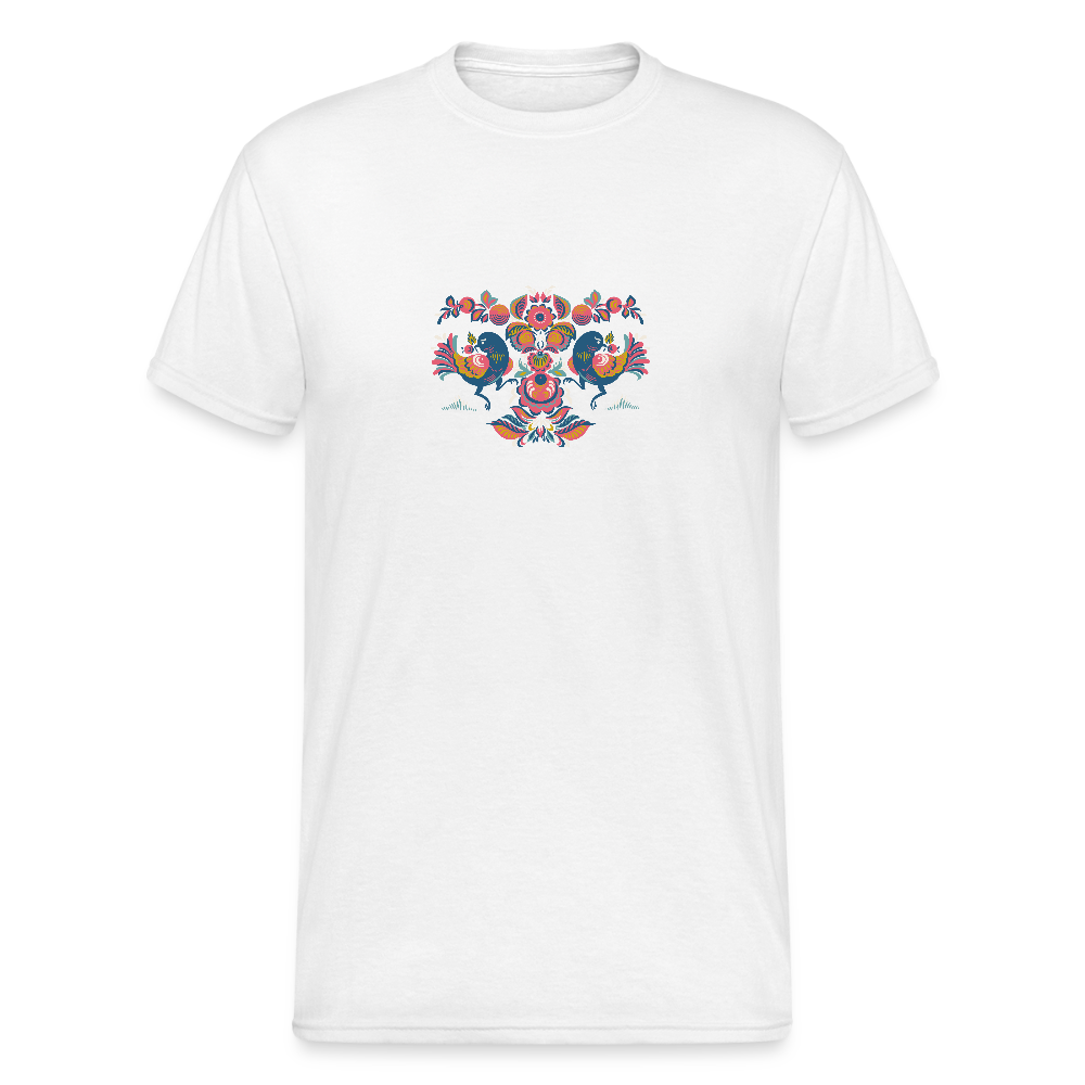 Mannen Gildan Heavy T-shirt - wit