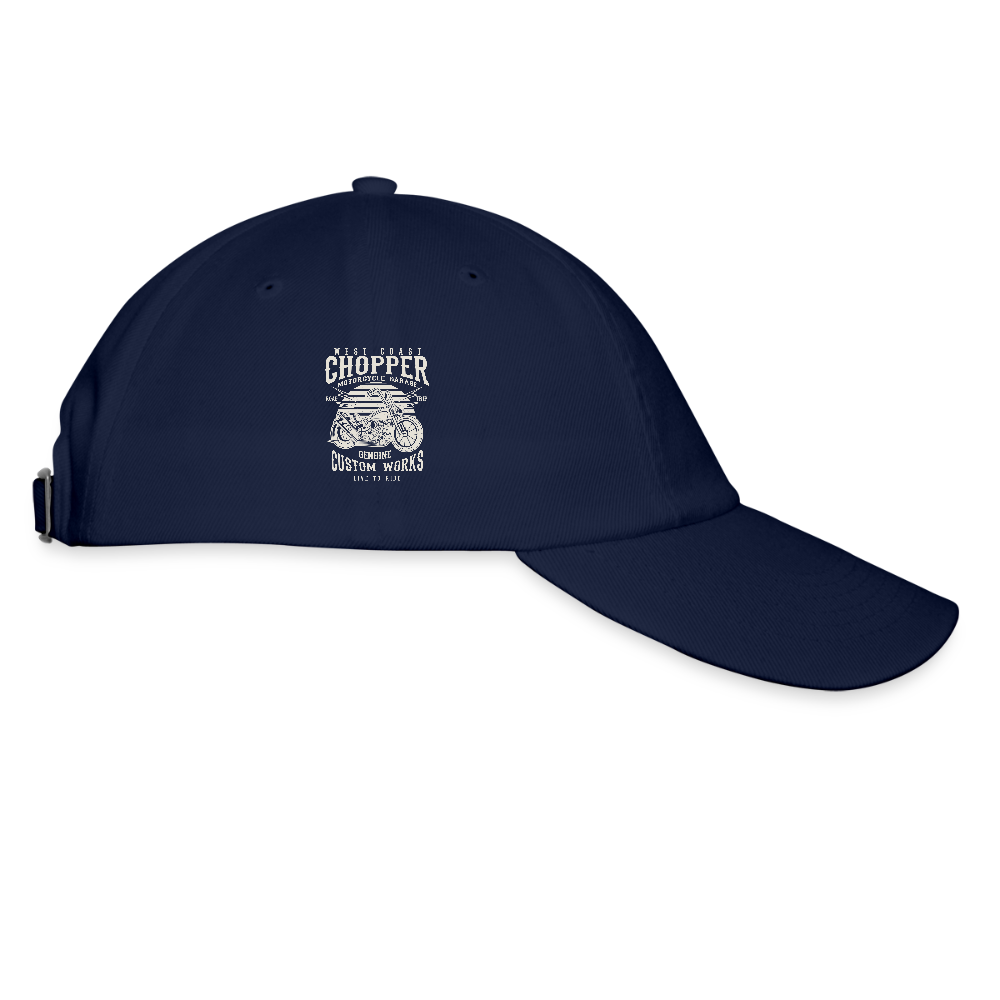 Baseballcap - blauw/blauw