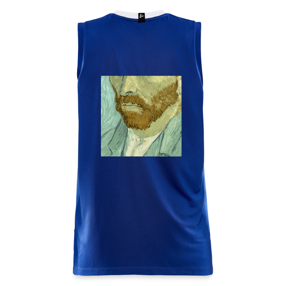 CRAFT Progress mannen basketbalshirt - koningsblauw