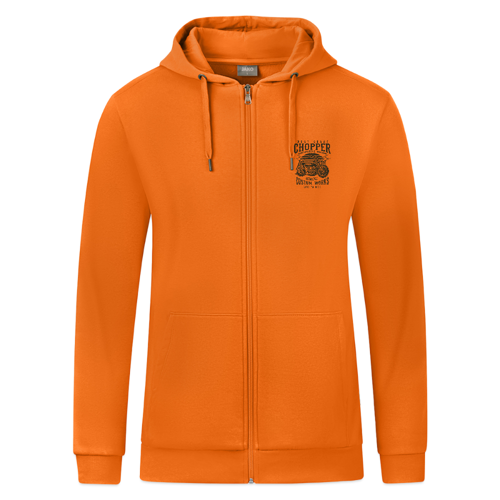 JAKO Ziphoodie Organic - neonoranje