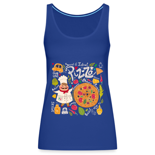 Vrouwen Premium tank top - koningsblauw