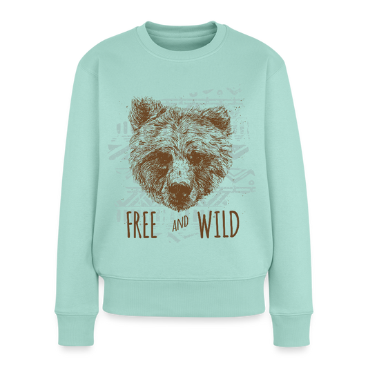 Vrouwen premium sweater - mint 