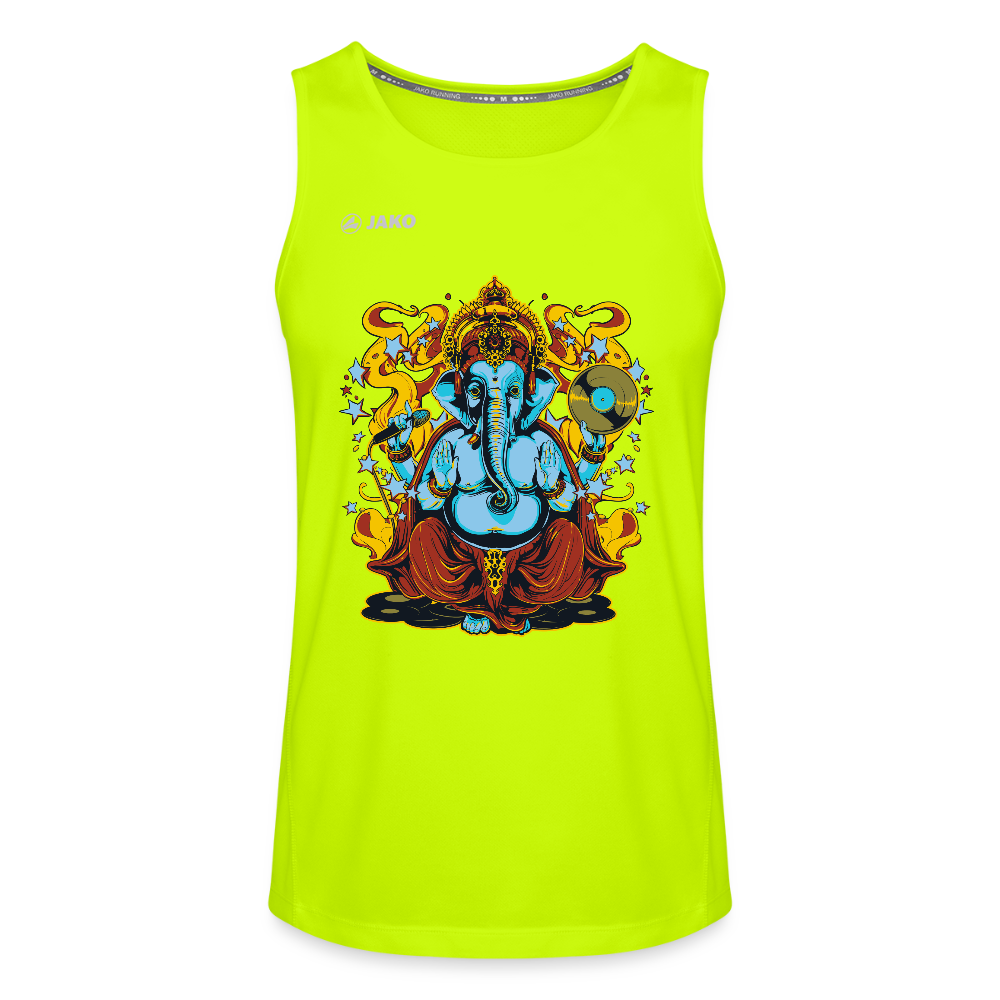 JAKO Mannen tanktop Run 2.0 - neongeel