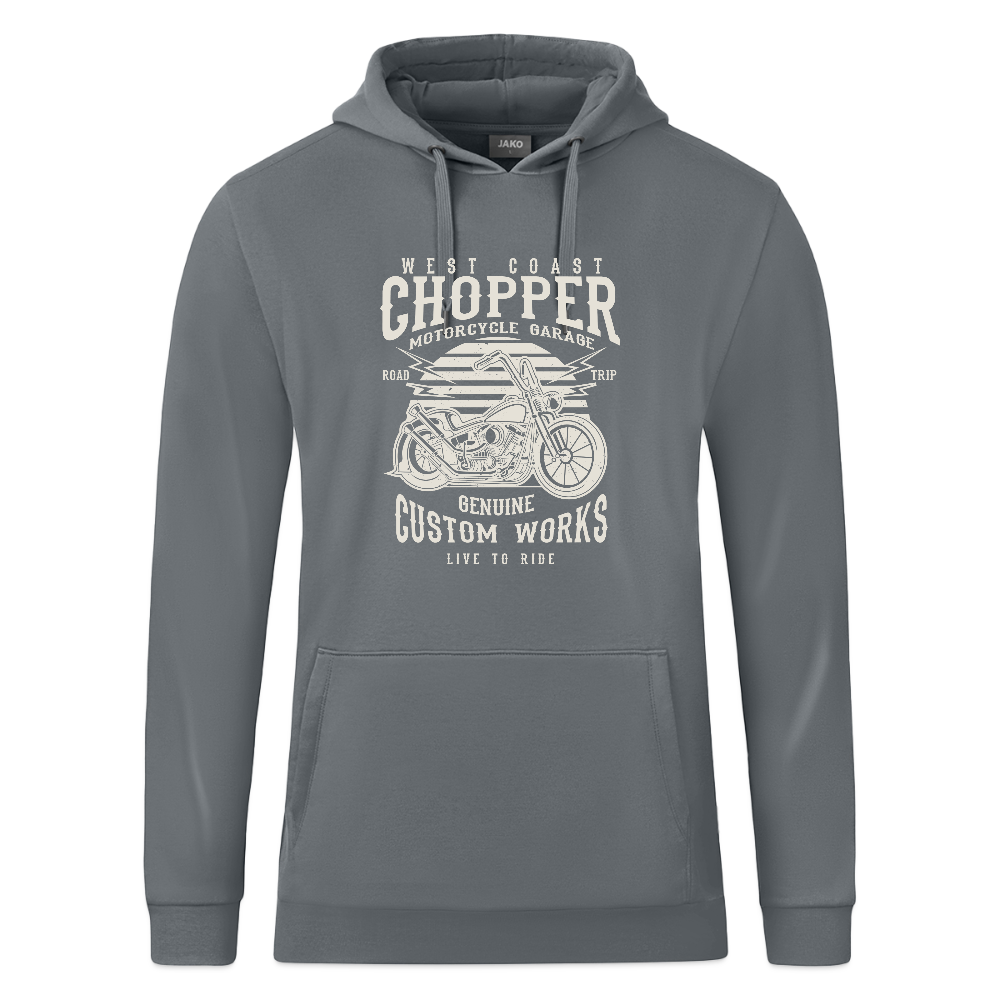 JAKO Hoodie Organic - grijs