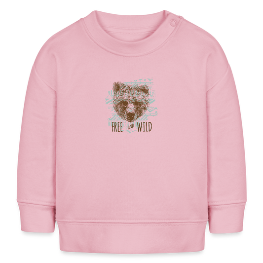 Stanley/Stella bio-sweatshirt BABY CHANGER - lichtroze