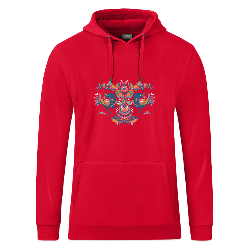 JAKO Hoodie Organic - rood