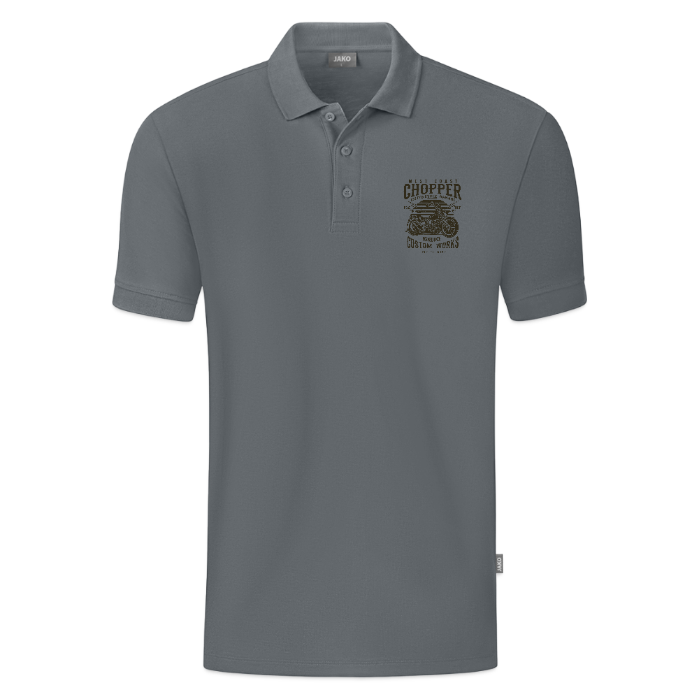 JAKO Teenager polo Organic - grijs