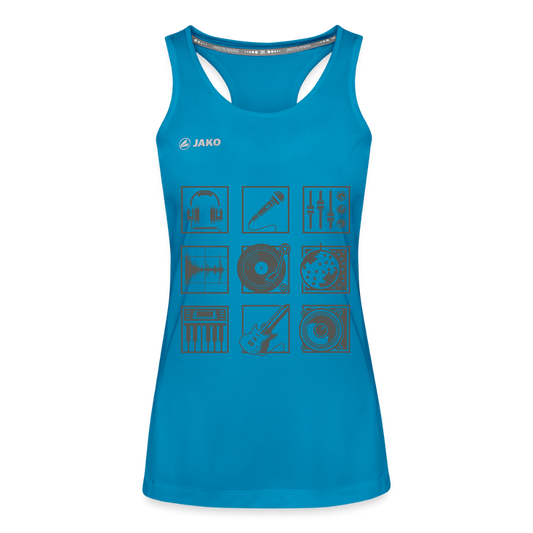 JAKO Vrouwen tanktop Run 2.0 - saffierblauw