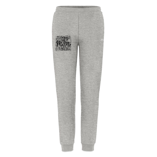 CRAFT Community 2.0 sweatbroek - grijs gemêleerd