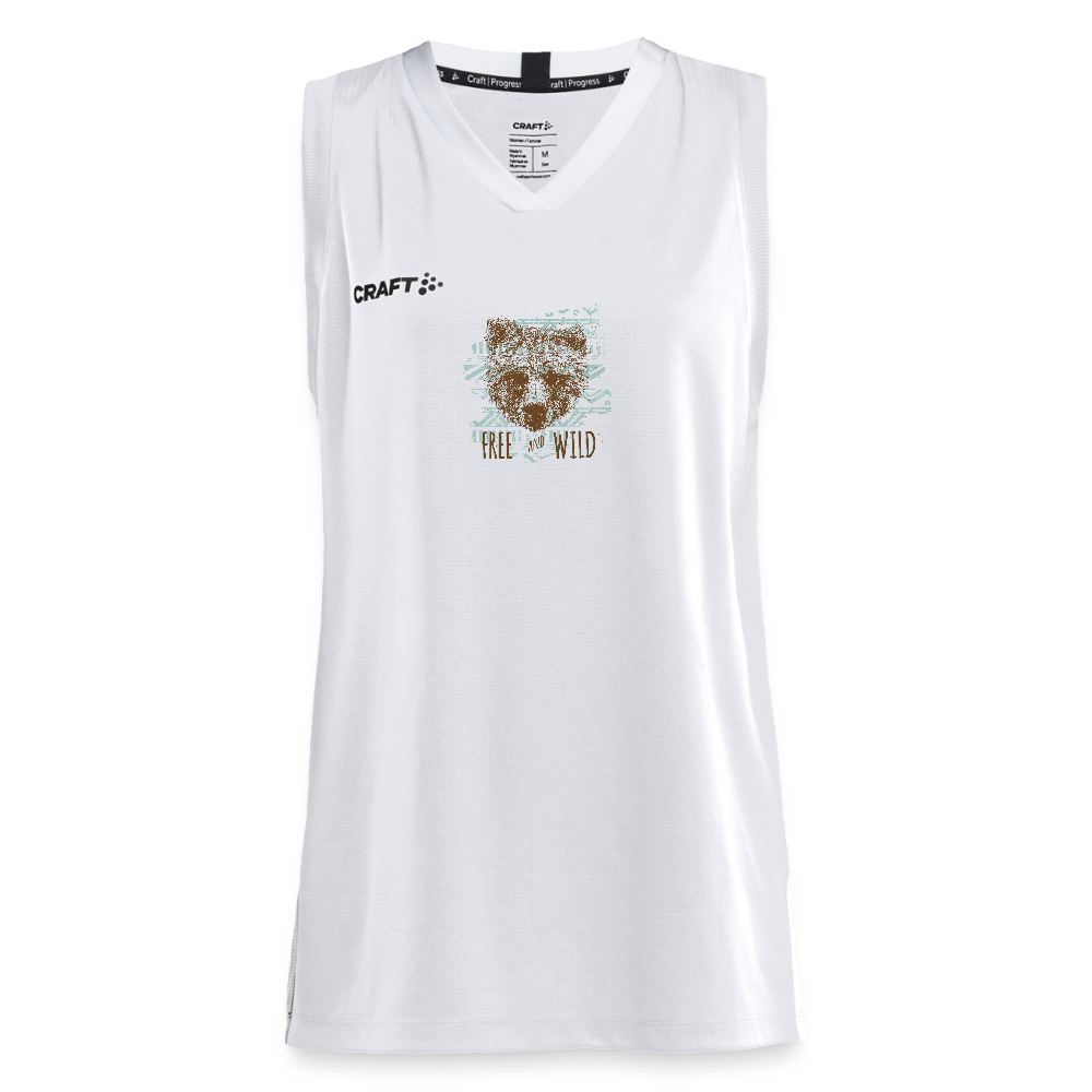 CRAFT Progress vrouwen basketbalshirt - wit